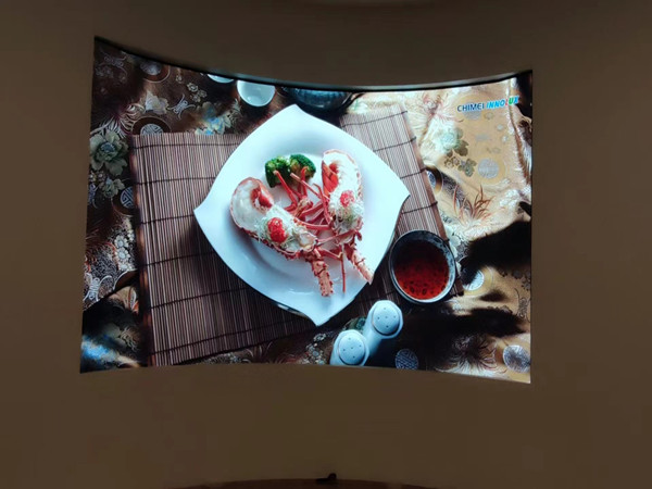 梓潼室内P2.5弧形LED屏